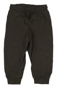 Tmavošedé tepláky H&M