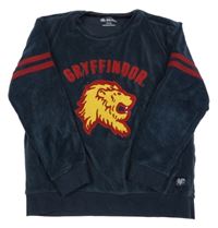 Tmavomodrá plyšová mikina s lvem - Harry Potter M&S