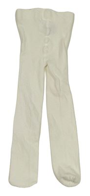 Smetanové punčocháče H&M