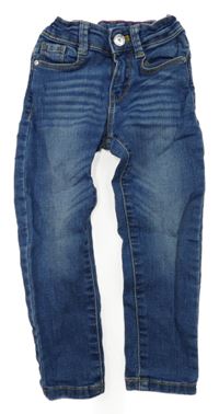 Modré skinny rifle Okaidi