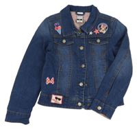 Tmavomodrá riflová bunda s Minnie C&A