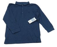 Nové - tmavomodré polo triko Urban