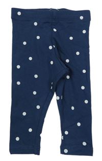 Tmavomdoré puntíkaté legíny Primark