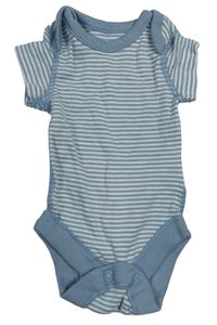 Modro-bílé pruhované body M&S