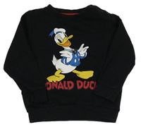 Černá mikina s Donaldem Disney