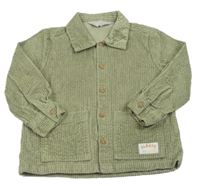 Khaki manšestrová košilová bunda Primark