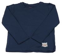 Tmavomodré thermo triko s potiskem Lupilu