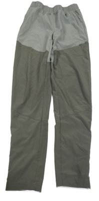 Šedo-antracitové šusťákové kalhoty zn.Montirex