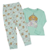 Tyrkysovo-světlemodré pyžamo - Tlapková Patrola C&A