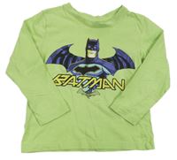 Světlezelené triko s Batmanem 