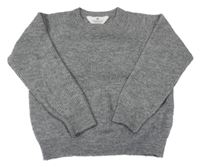 Šedý vlněný svetr H&M