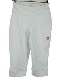 Dámské bílé sportovní capri legíny Engelbert Strauss