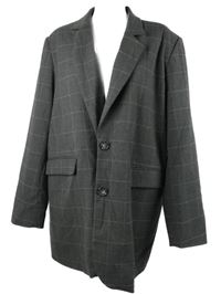 Dámský tmavošedý kostkovaný blejzr Studio Untold 