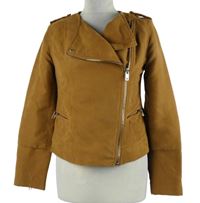 Dámský hnědý koženkový křivák Pimkie 