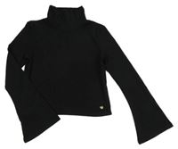 Černé crop triko zn. River Island