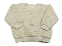 Světlebéžová mikina s medvědem Reserved