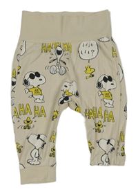 Béžové tepláky se Snoopym H&M