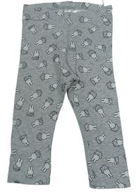 Šedé legíny s Miffym H&M