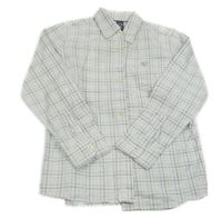 Bílo-modro-zelená kostkovaná košile Zara