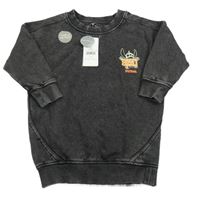 Nové - Tmavošedá mikina se Stitchem George 