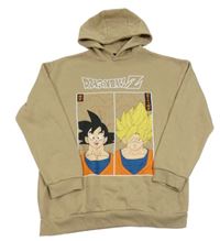 Béžová mikina DragonballZ s kapucí 