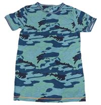 Modré army tričko Claesen´s 