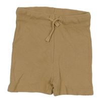 Béžové vzorované bavlněné kraťasy Ergee