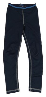 Tmavomodré funkční spodní kalhoty crivit