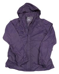 Lilková šusťáková nepromokavá funkční bunda s ukrývací kapucí MOUNTAIN WAREHOUSE