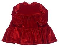 Červené sametové šaty F&F
