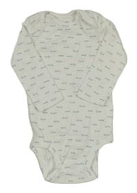 Bílé body s nápisy Carter's