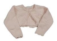 Růžové svetrové bolerko Mayoral