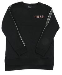 Černá dlouhá mikina s číslem Primark