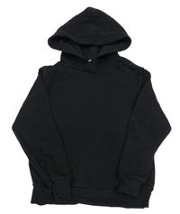 Černá mikina s kapucí H&M