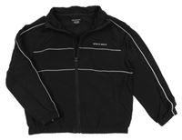 Černo-bílá šusťáková jarní bunda s čísly Primark