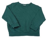 Tmavozelená mikina H&M