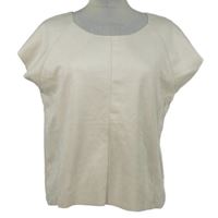 Nové - Dámská smetanová semišová halenka Esmara 