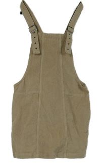 Dámské béžové manšestrové laclové šaty Esmara 