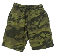 Khaki army teplákové kraťasy Next