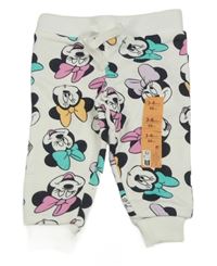 Nové- Bílé tepláky s Minnie Disney