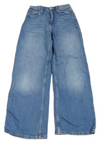 Modré široké rifle H&M
