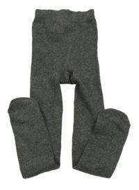 Tmavošedé punčocháče Primark