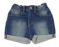 Modré riflové kraťasy Charles Vögele