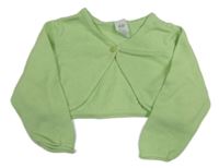 Zelenkavé pletené propínací bolérko H&M