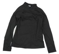 Černé thermo triko Decathlon