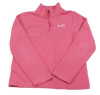 Růžová fleecová funkční mikina Peter Storm