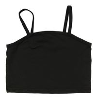 Černý crop top Shein