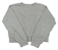 Šedá crop mikina H&M
