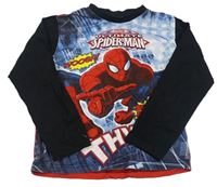 Černo-modré triko se Spider-manem M&Co.