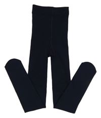 Tmavomodré silonové punčocháče zn. Lupilu